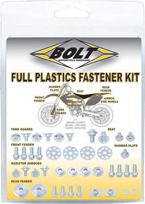 Full Plastic Fastener Kit