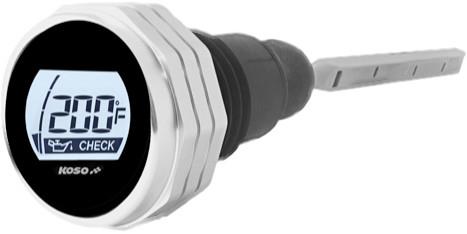 Oil Dipstick - Silver Face