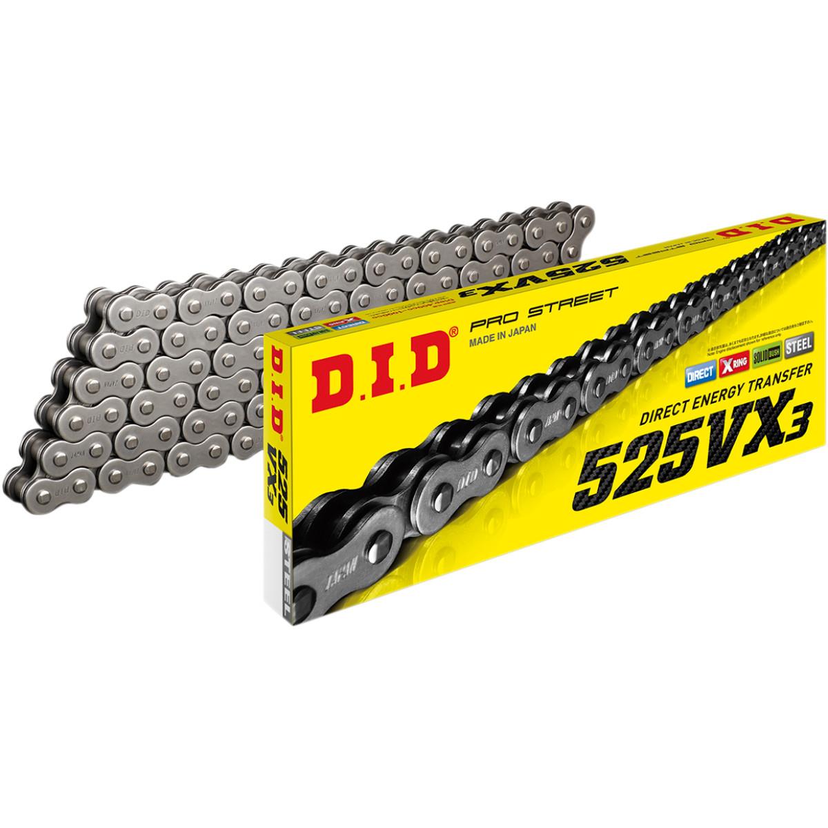 525VX3 X-Ring Series Chain - 120 Links - Natural