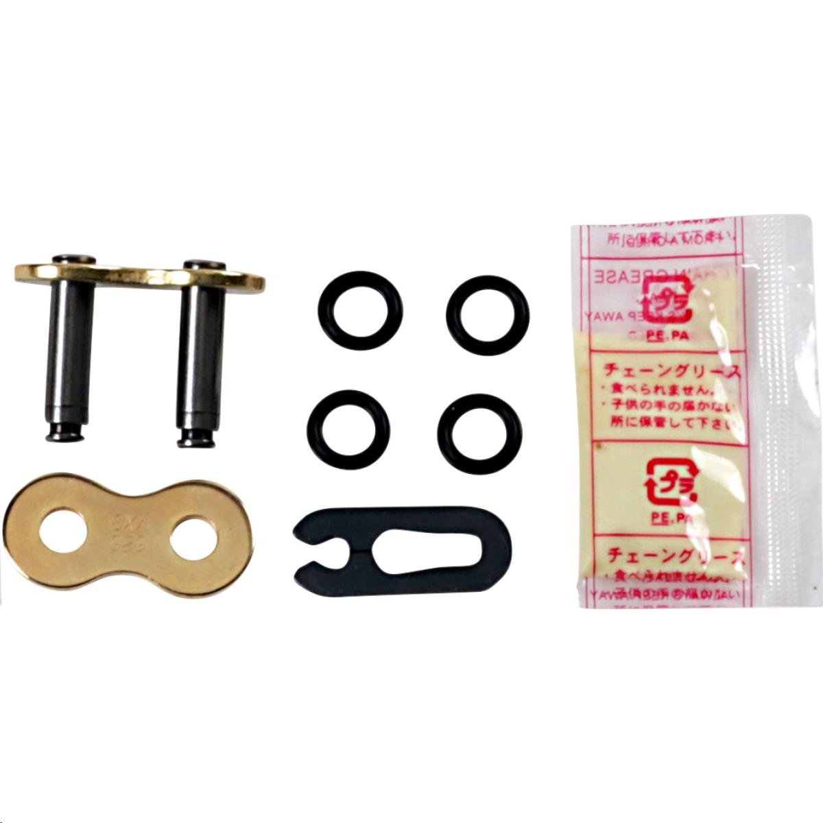 Clip Connecting Link 525VX3 Series X-Ring Chain - Gold