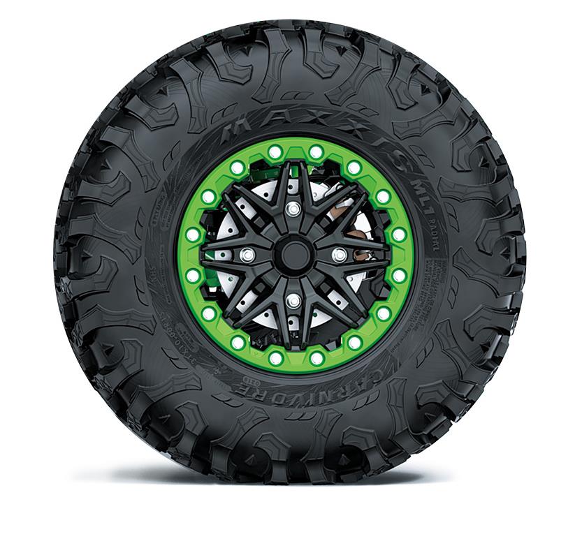 Spare Tire Assemblies - Green