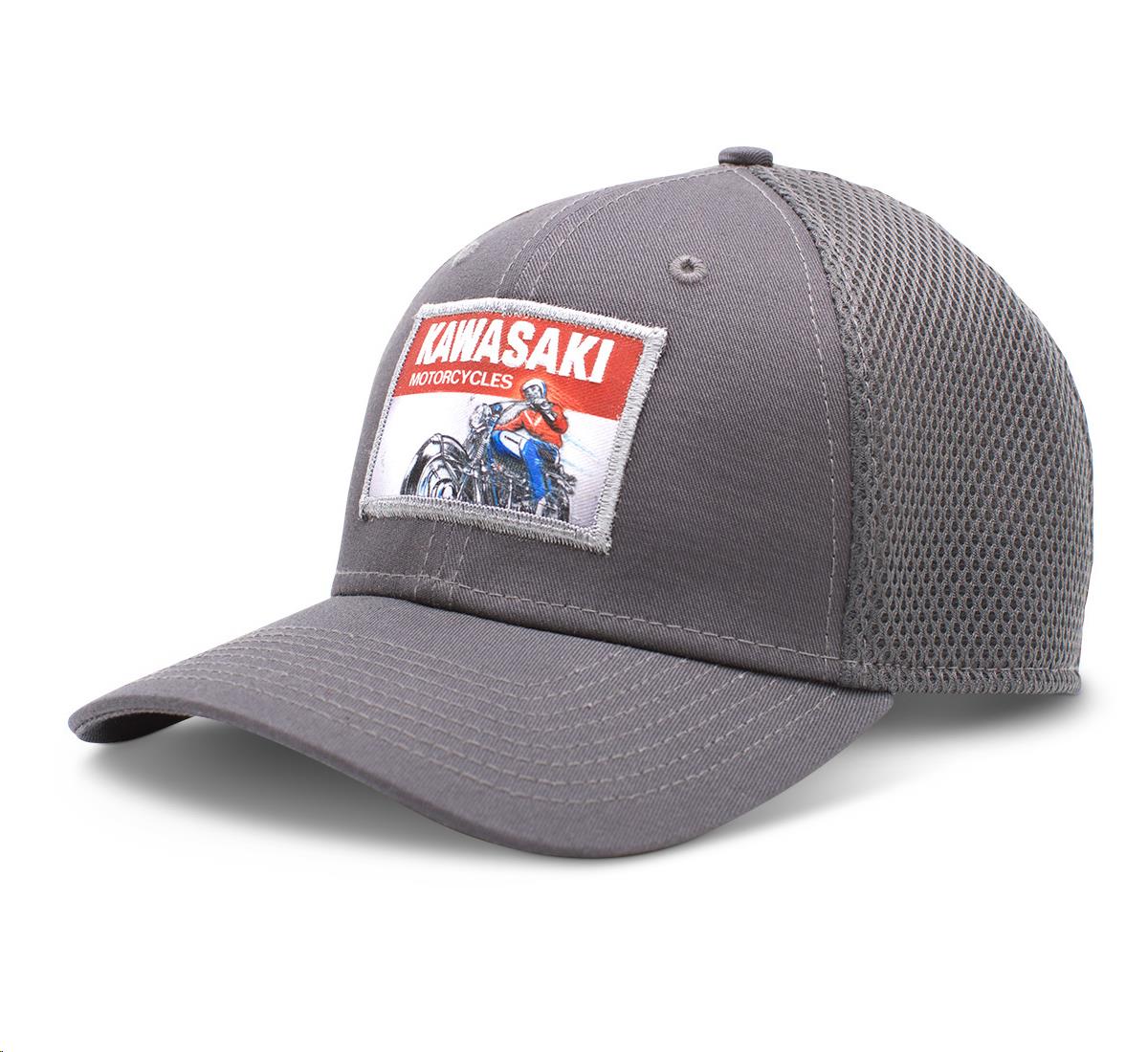 New Era 9fifty Kawasaki Heritage Logo Old School Sign Cap