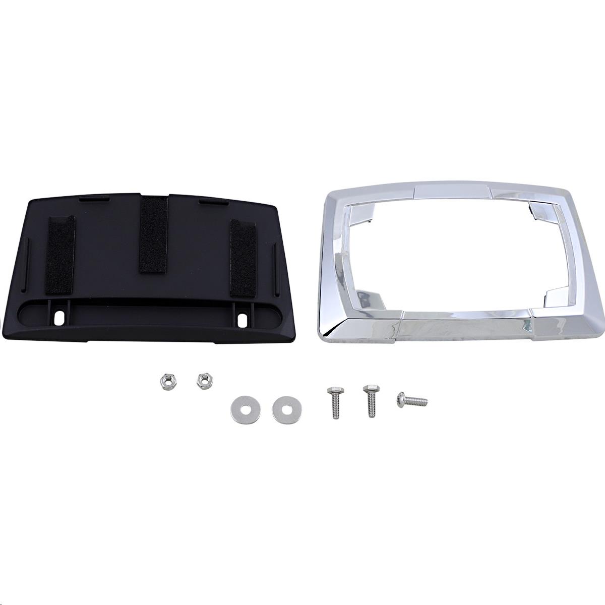 Multi-Fit License Plate Frame - Chrome