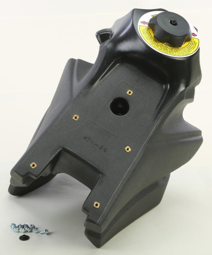 Large Capacity Fuel Tank - 4.5 Gal. - Black