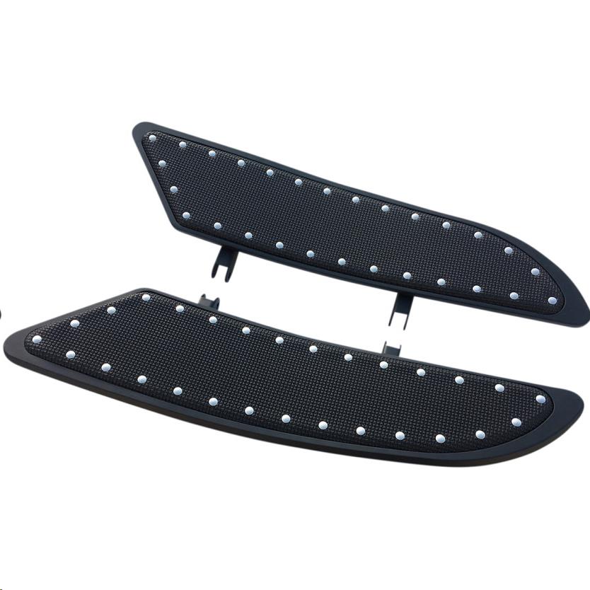 Extended Length 21in. Banana Boards - Black with Rivets