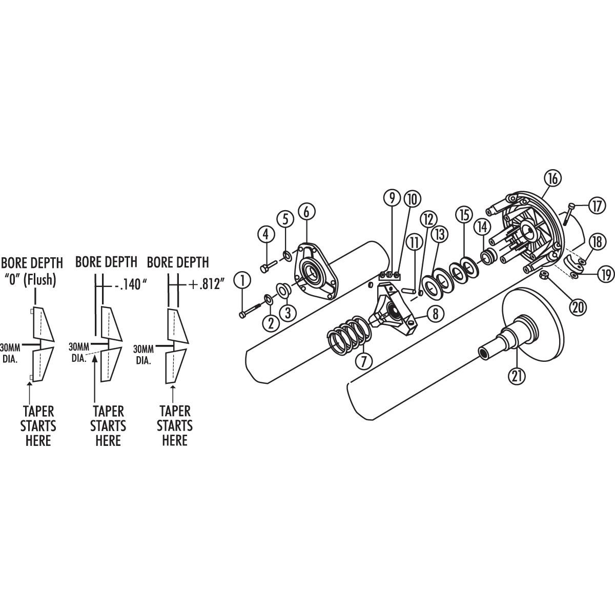 Bolt Kit - Retaining