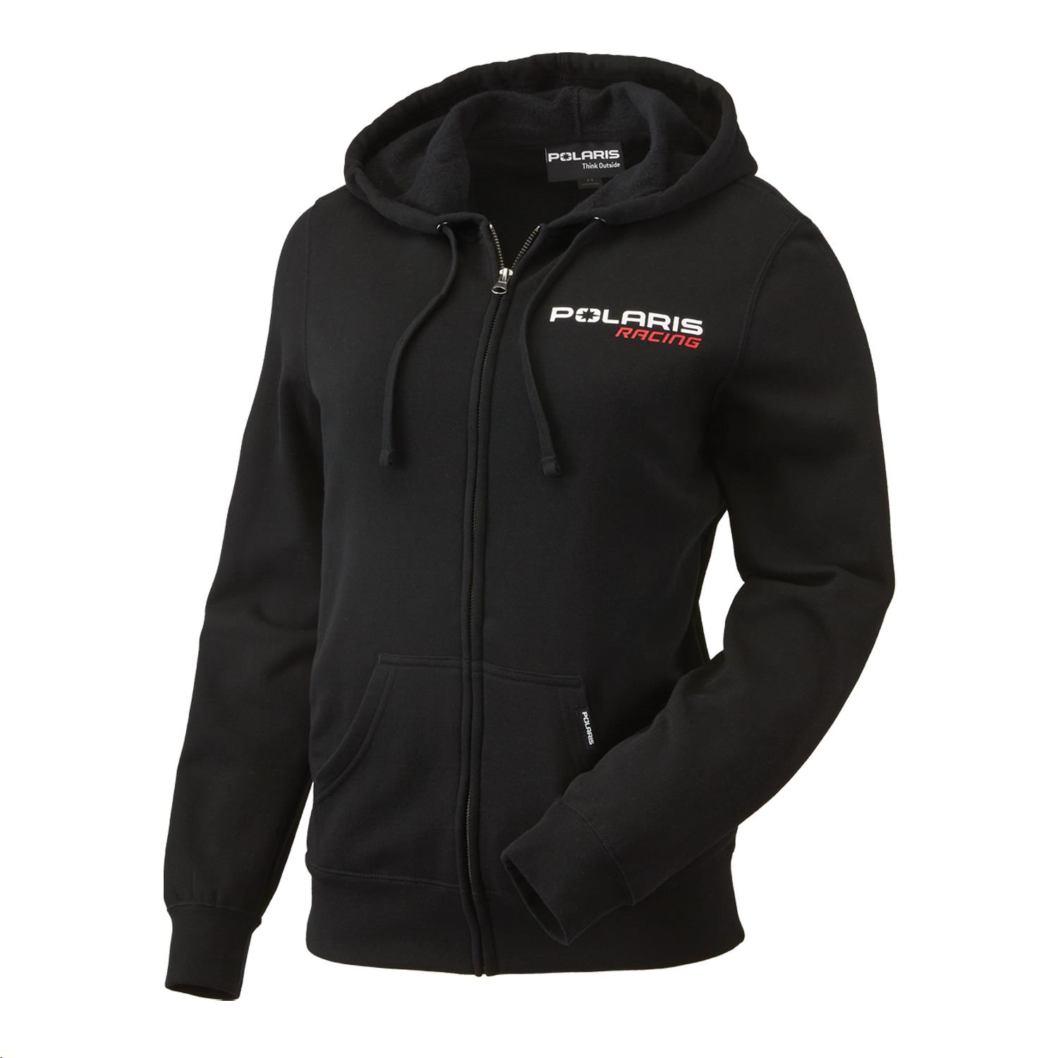 Racing Full Zip Womens Hoodie