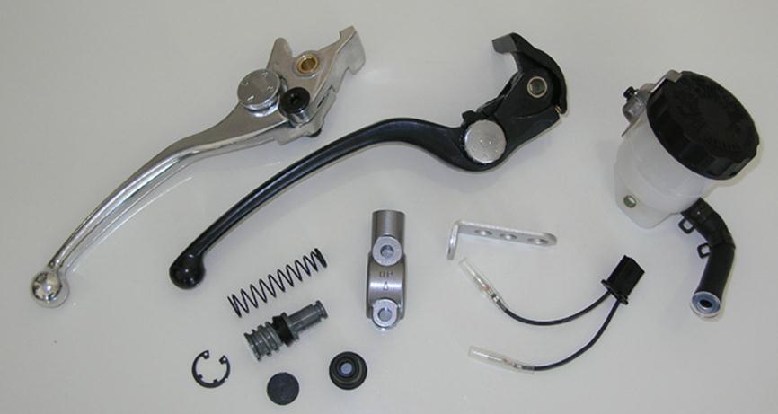 Master Cylinder Replacement Brake Lever - Silver