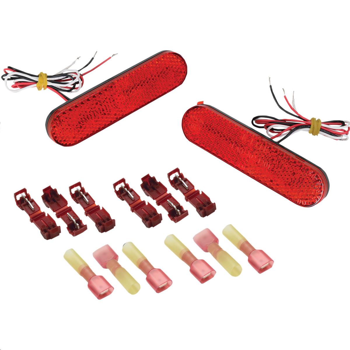 Red Led Marker Lights for Can-Am and Victory