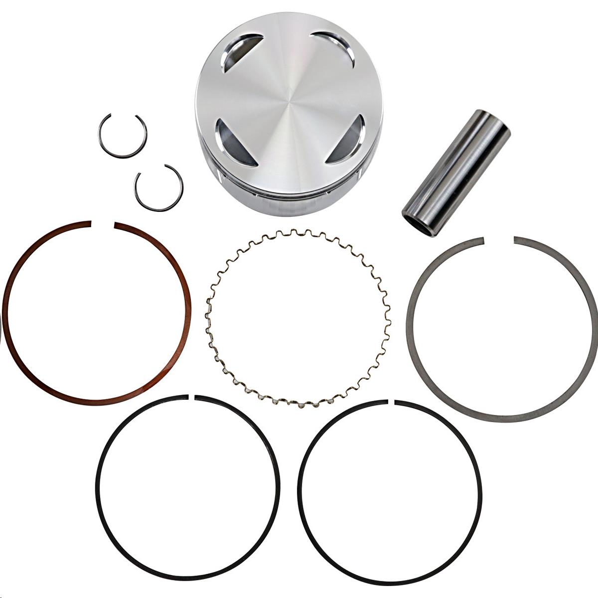 Round Piston Kit - 3.00mm Oversize to 100.00mm, 10.5:1 Compression