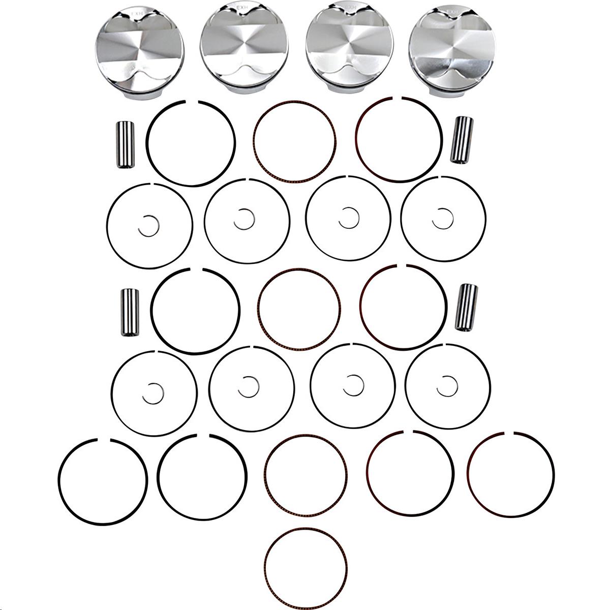 FSR Piston Kit - 3.00mm Oversize to 79.00mm, 13.5:1 Compression