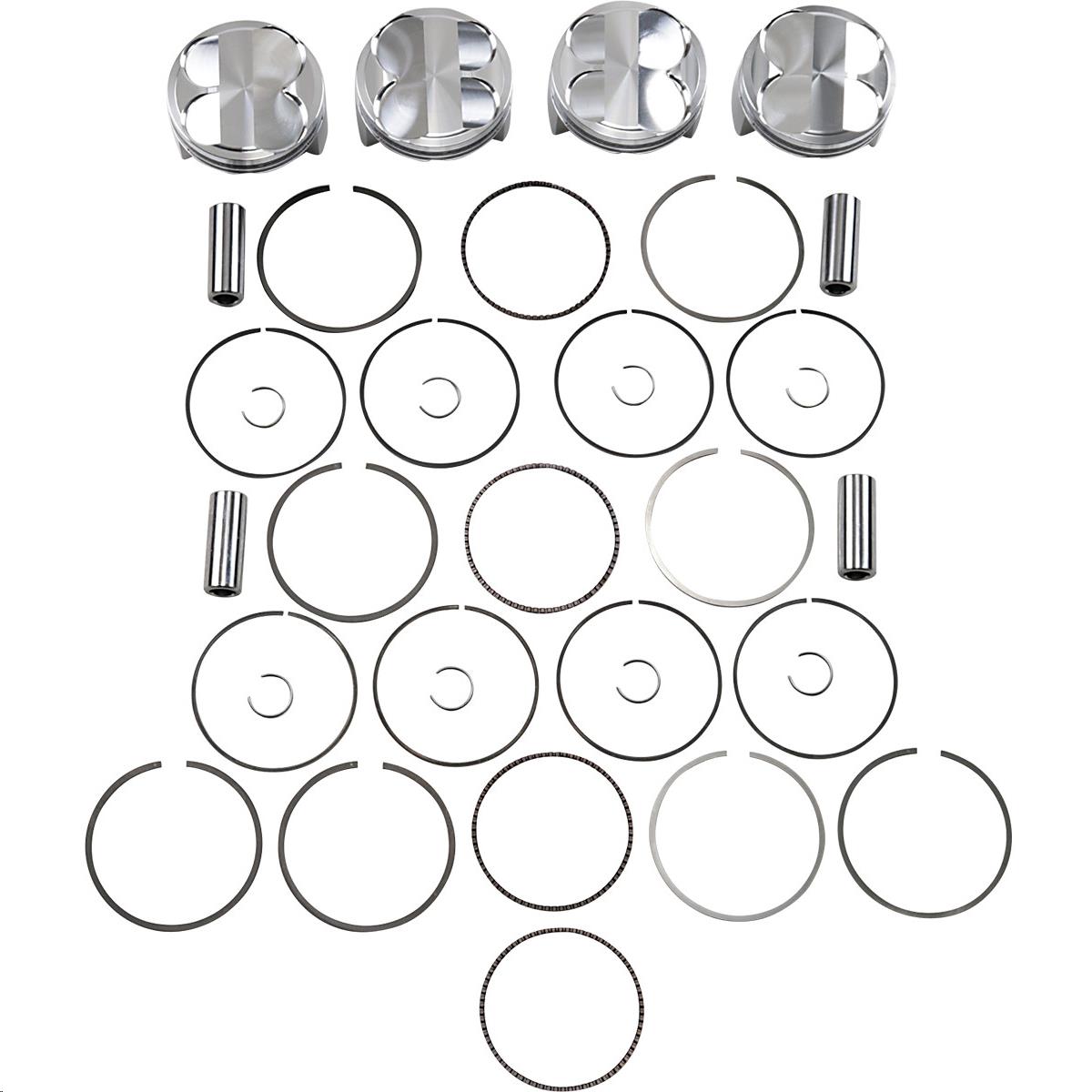 FSR Piston Kit - 3.00mm Oversize to 84.00mm, 13.5:1 Compression