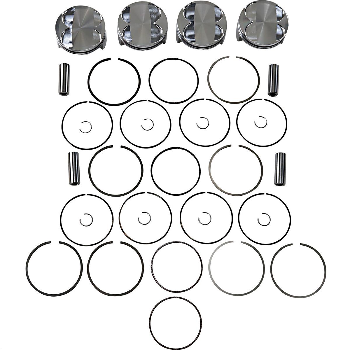 FSR Piston Kit - 3.00mm Oversize to 84.00mm, 13.5:1 Compression