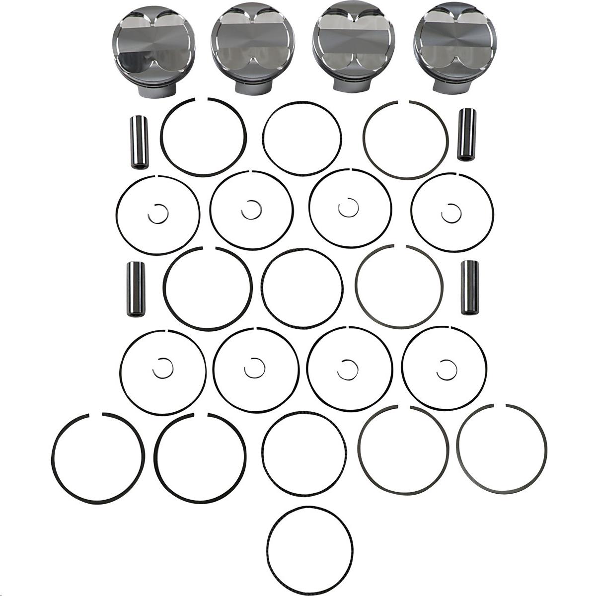 FSR Piston Kit - 3.00mm Oversize to 84.00mm, 14.5:1 Compression
