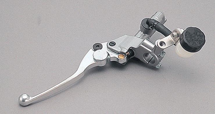 Master Cylinder Brake Kit - 5/8in. Piston Dia.,Silver Body and Lever