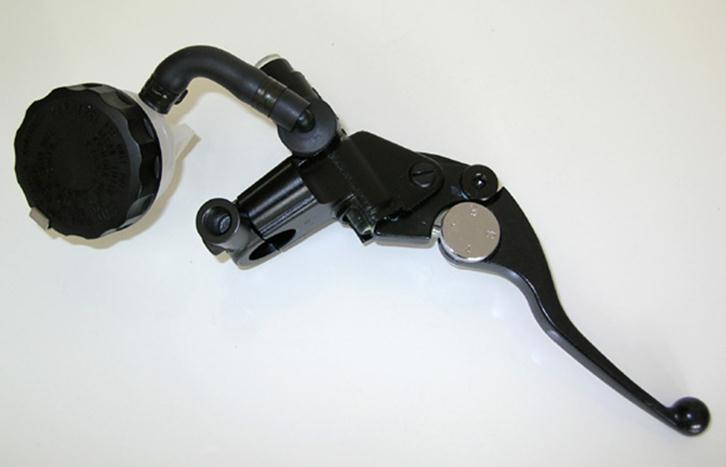 Master Cylinder Brake Kit - 5/8in. Piston Dia., Black Body and Lever