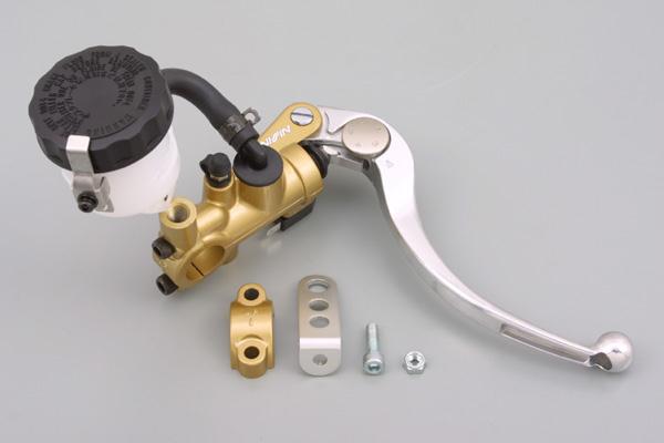 Radial Master Cylinder Brake Kit - Gold/Silver  - 19mm Piston