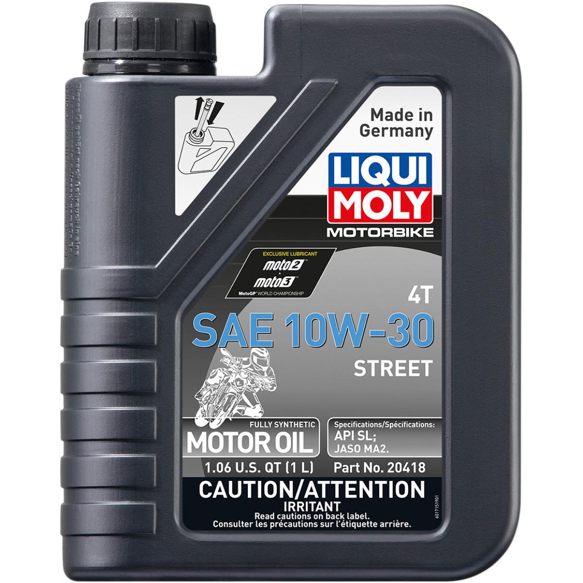 4T Synthetic Street Motor Oil - 10W-30 - 1L