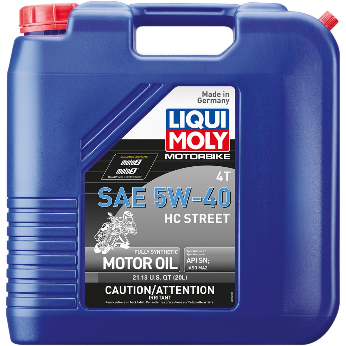 4T HC Street Motor Oil - 5W-40 - 60L.