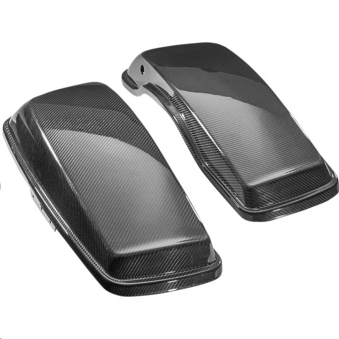 Carbon Fiber Saddlebag Lids - Matte Finish