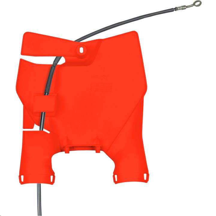 Stadium Number Plates - Fluorescent Orange