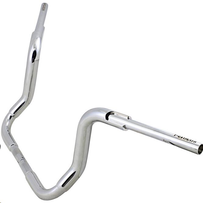 1-1/2in. EZ Install Round Top Handlebar - Chrome