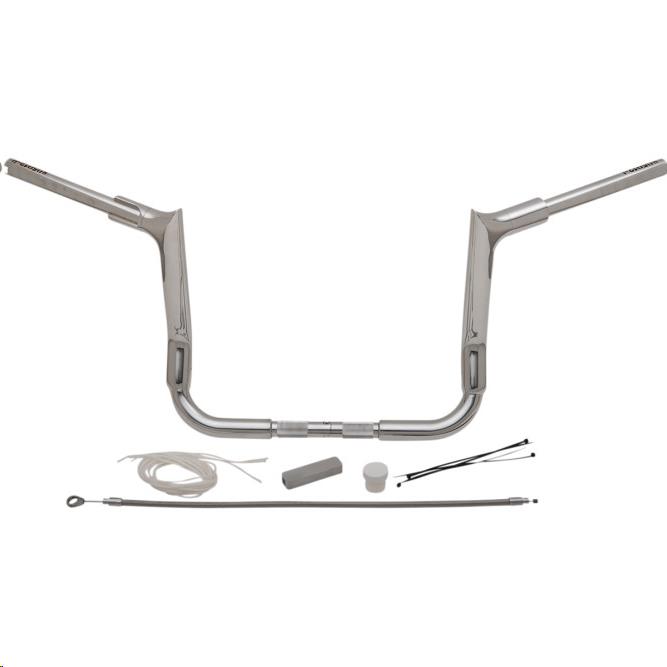 1-1/2in. EZ Install Pointed Top Handlebar Kit - Chrome