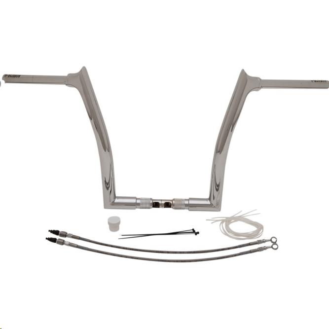 1-1/2in. EZ Install Pointed Top Handlebar Kit - Chrome