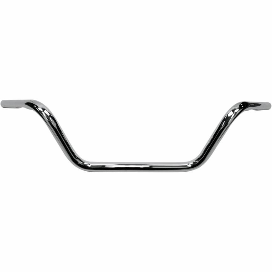 1in. Buckhorn Low Handlebar - Dimpled - Chrome
