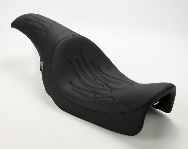 Predator Seat - Flame Stitching