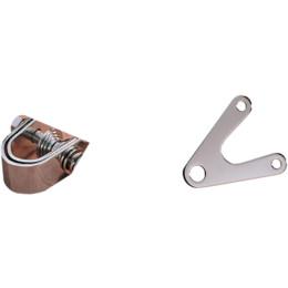 Replacement Clamp Assembly for Mini Speedo and Tach - Chrome