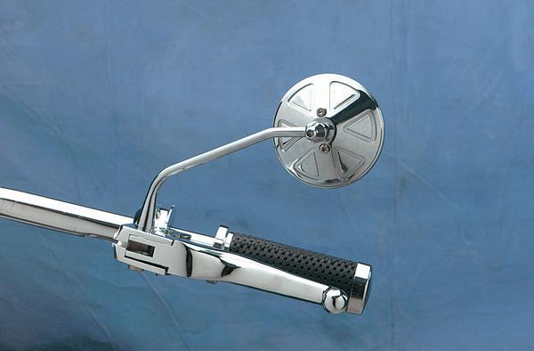 Drag-Ness Round Series Mirror - with Thin Stem