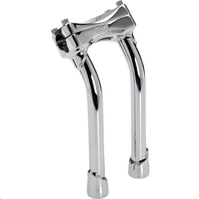 O/S Murdock Riser - 10in. - Chrome