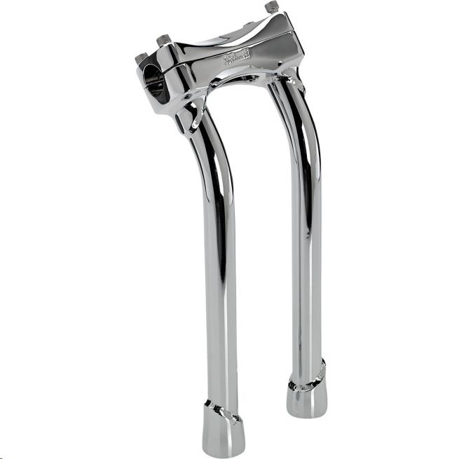 O/S Murdock Riser - 12in. - Chrome