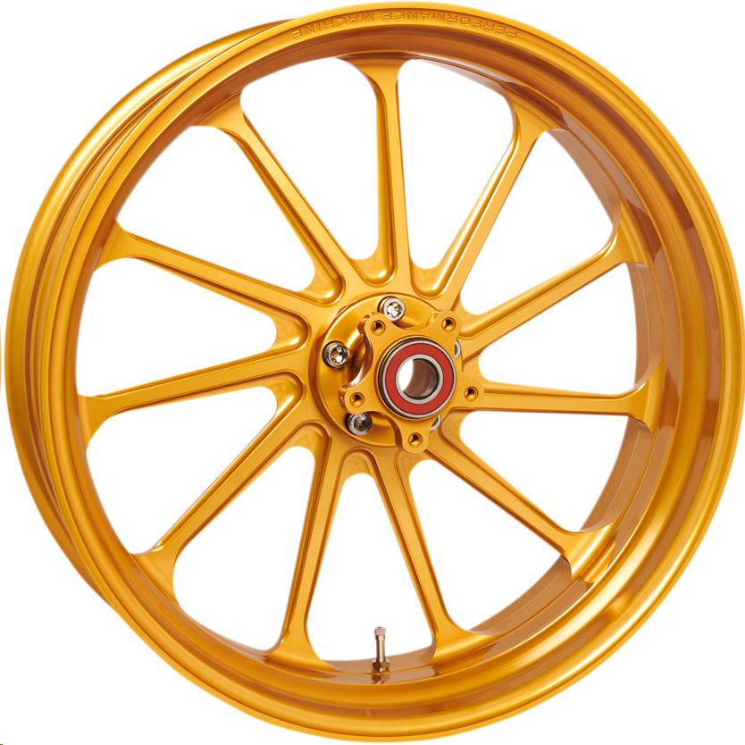One-Piece Aluminum Rear Wheel without ABS - 18in. x 5.5in. - Assault Gold