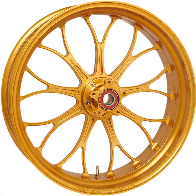One-Piece Aluminum Rear Wheel without ABS - 18in. x 5.5in. - Revolution Gold