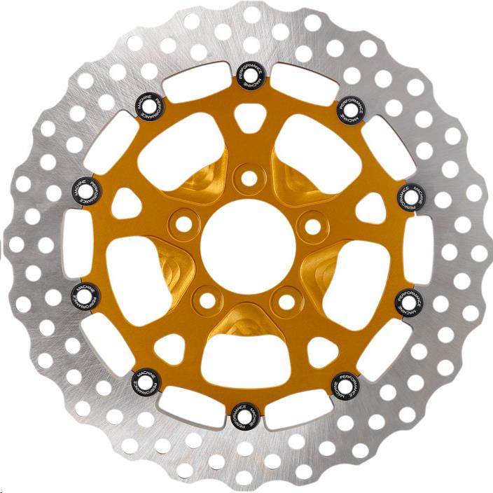 Dominator 11.8in. Two-Piece Brake Rotors - Gold Ops