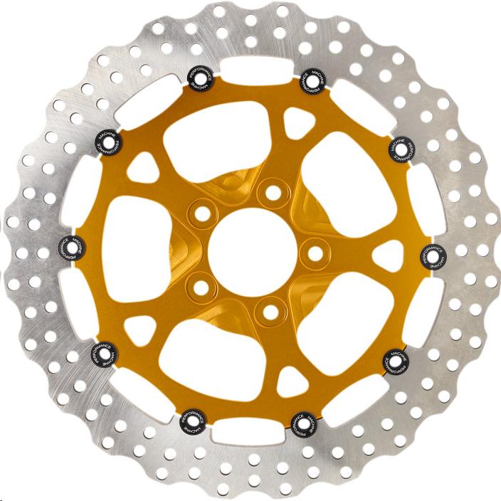 Dominator 13in. Two-Piece Brake Rotor - Gold Ops