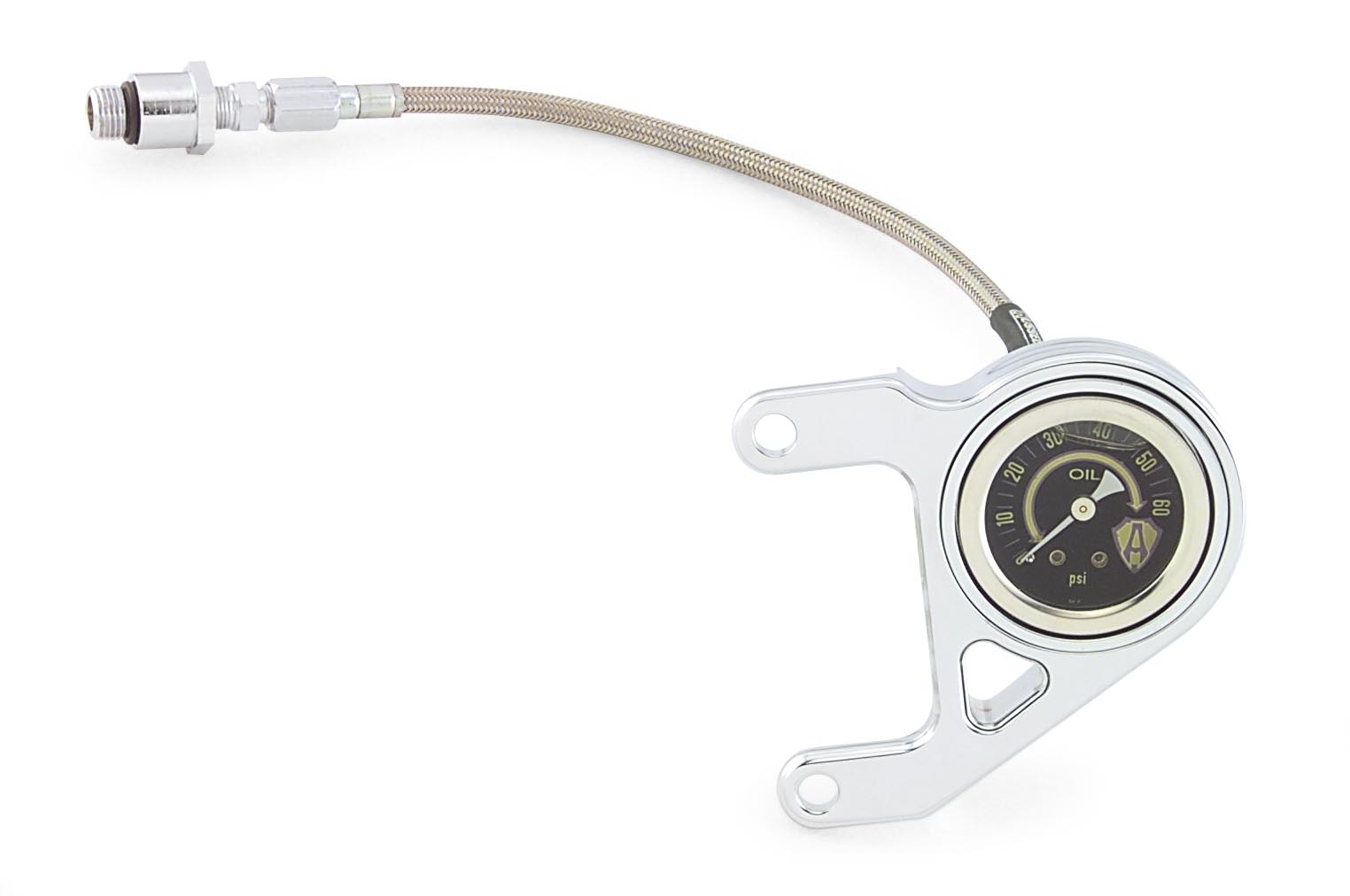 Oil Pressure Gauge Kit - Radius - Chrome