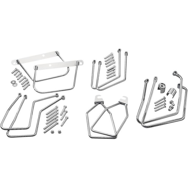 Chrome Saddlebag Support Brackets
