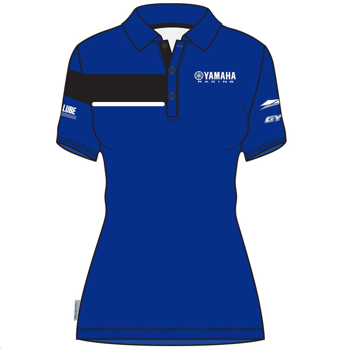 Paddock Blue Pulse Womens Polo