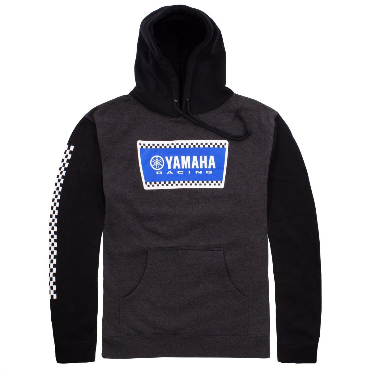 Yamaha Racing Checkered Hooded Sweatshirt