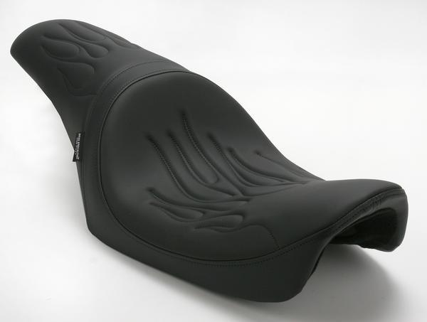 Predator Seat - Flame Stitching