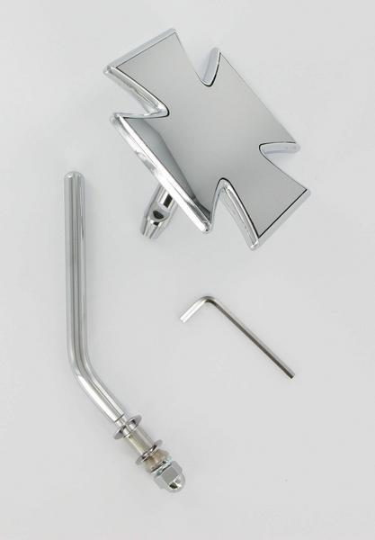 Maltese Mirror - Round Stem