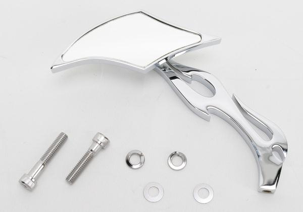 Gothic Mirror - Flame Stem Left Side