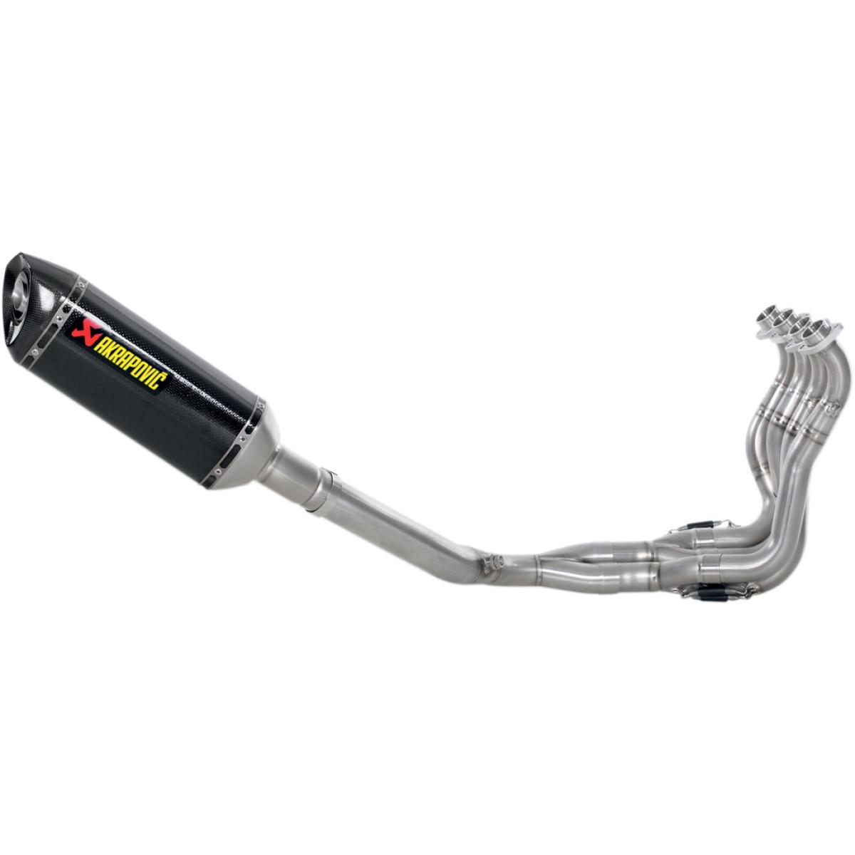 Racing Line Full System Exhaust - Carbon Fiber Muffler