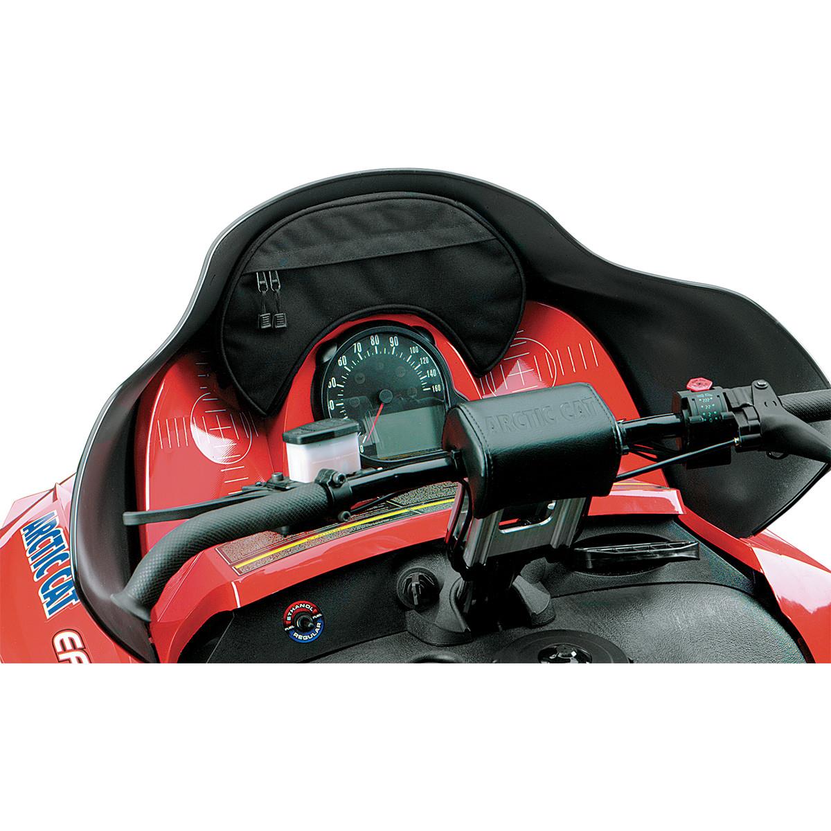 Snowmobile Windshield Bag - Black