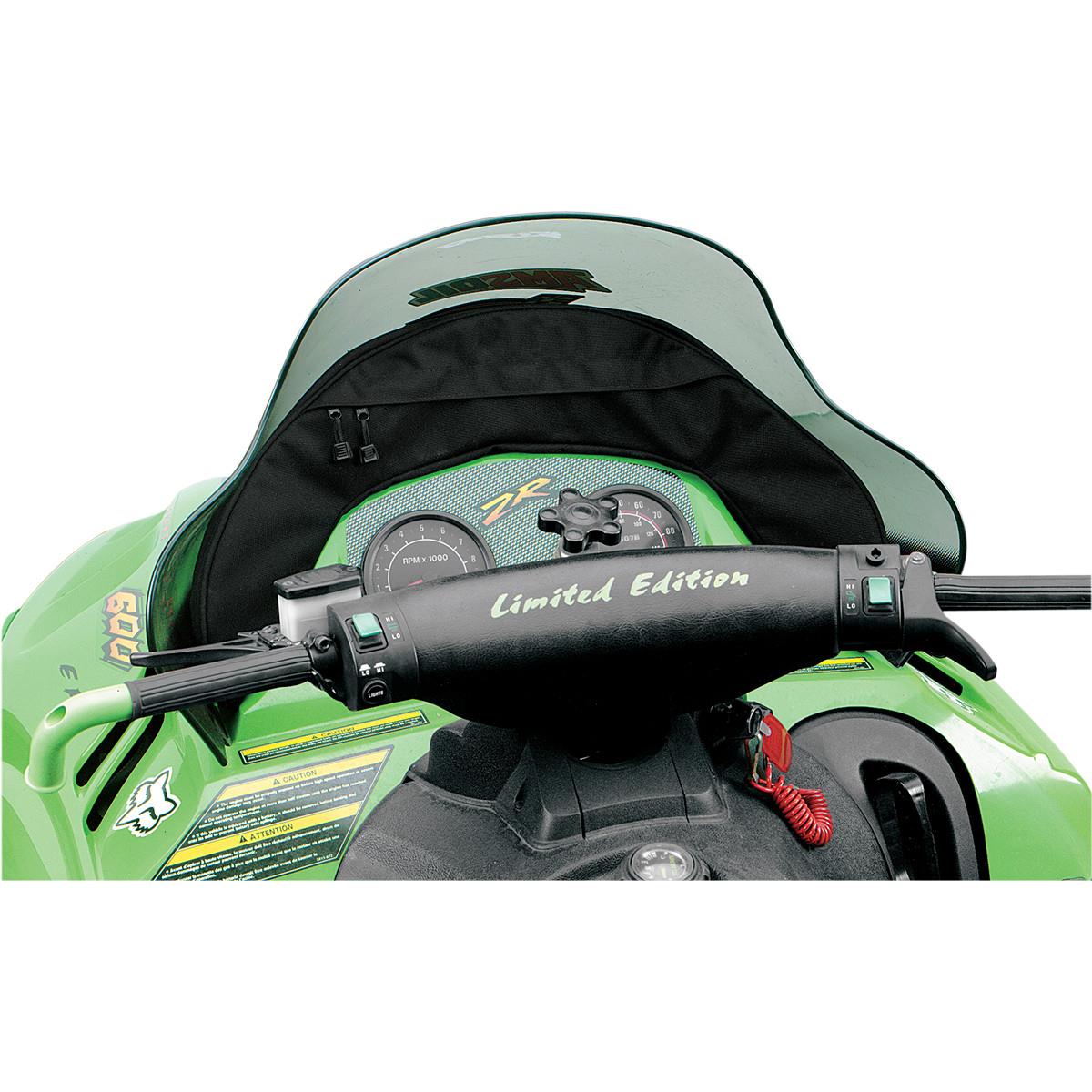 Snowmobile Windshield Bag - Black