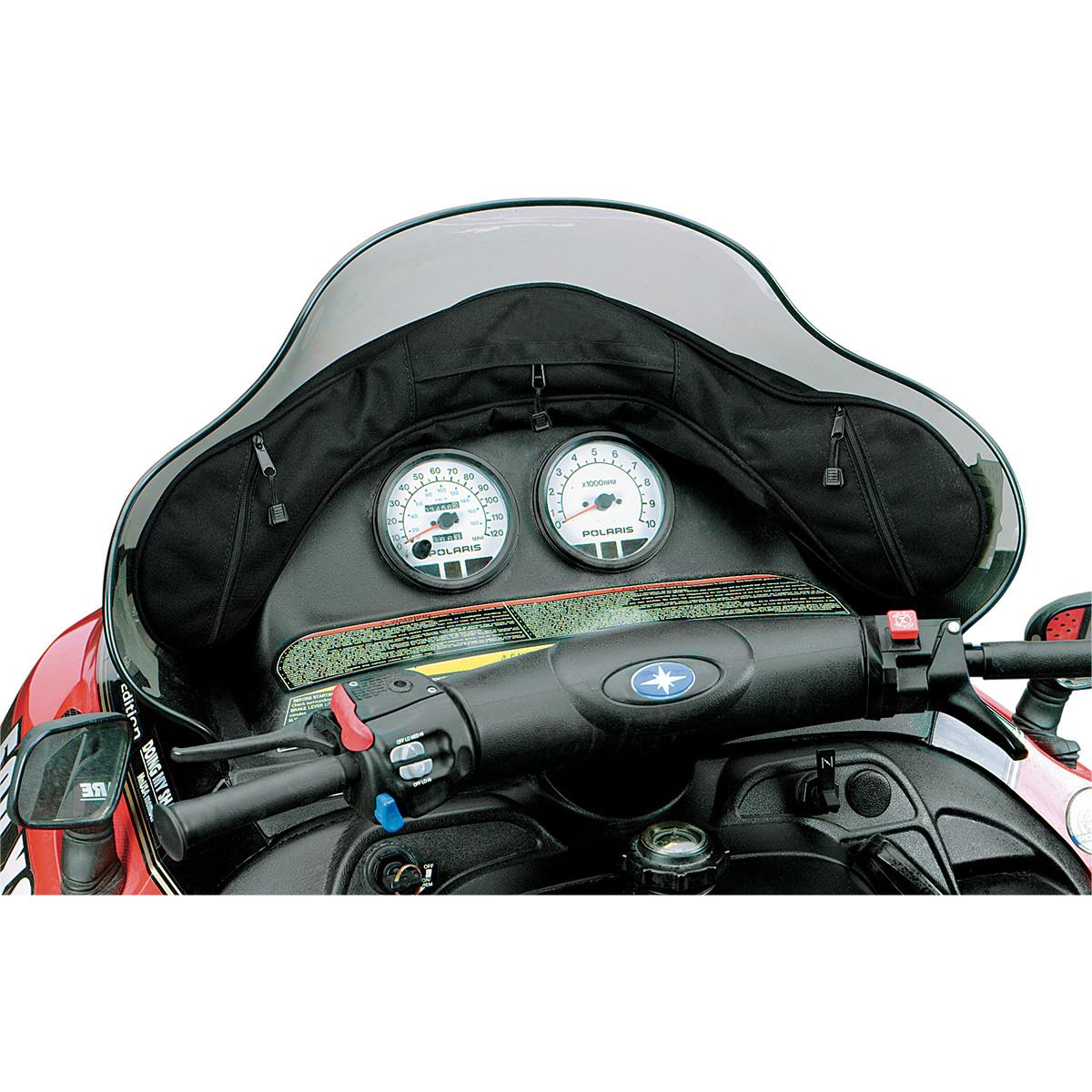 Snowmobile Windshield Bag - Black