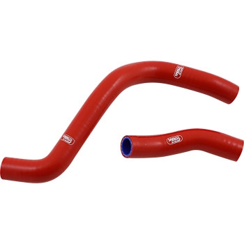 Race Fit Radiator Hose Kit without Clamps - Red